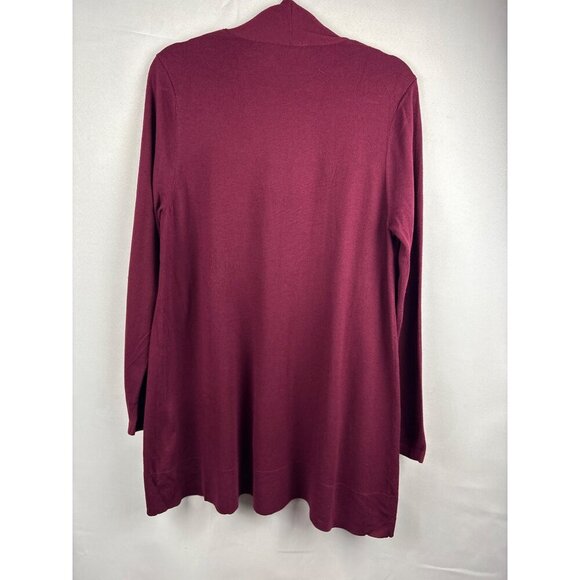 Susan Graver Womens Long Sleeve Open Front Cardigan Sweater Large - Picture 5 of 5